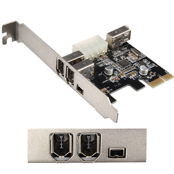 Card PCI -&gt; E 1394A 3N Unitek